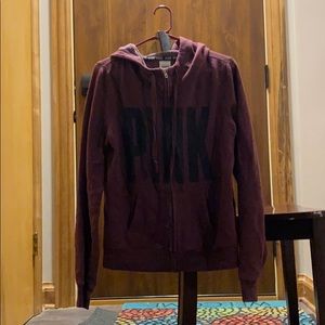 PINK maroon sweatshirt